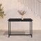 Armen Living Grand Outdoor Patio Counter Height Dining Table in Black Aluminum 840254332591 - alternate 2